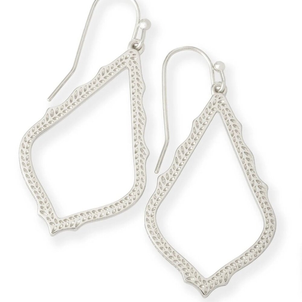 Kenda Scott Sophia Drop Earrings in Silver